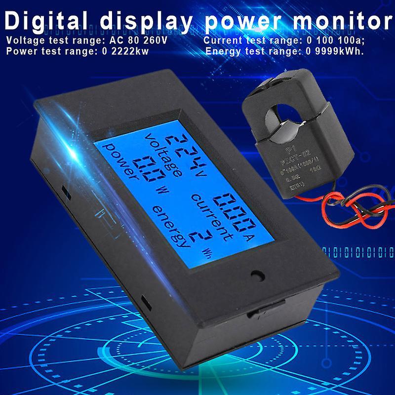 Digital Display Multimeter Voltage Current Power Electric Energy Meter PZEM-061