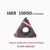 Haojiang AG60 CNC Threading Inserts Tool Holder for Internal/External Threads In Stainless Steel