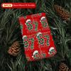 67 Vánoční balicí papír, 6 7 Balicí papír, 67 Vtipný vánoční balicí papír pro děti, Santa 67