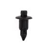 Parts Snap Clips Plastic Rivets Suzuki 50pcs 6MM Black