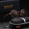 Gafas de Sol Polarizadas BARCUR de Lujo Vintage Exquisitas para Mujer con Montura Circular Metálica de Alta Calidad UV400 Gafas de Sol para Hombre