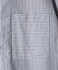 Holliseon Joshua Reverse Stripe Shirt Navy