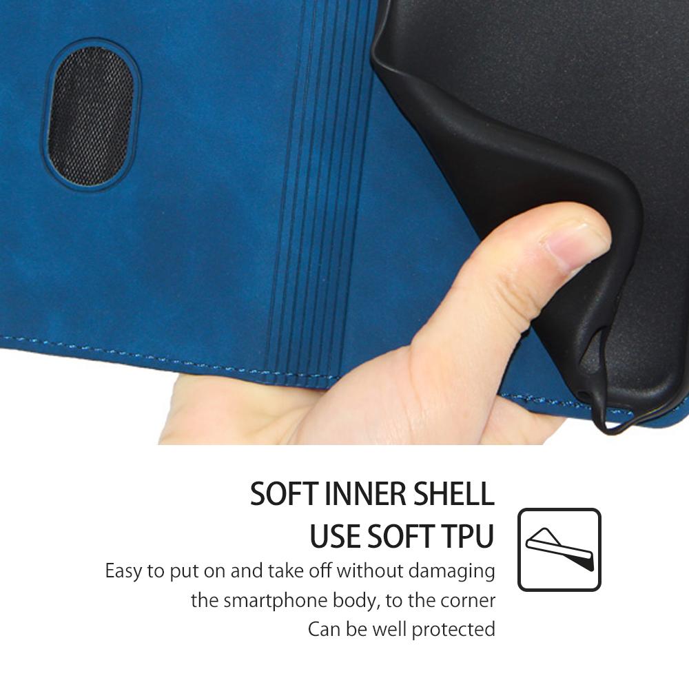 For Xiaomi 14 Pro Case Skin-Touch Feeling PU Leather Stand Card Slots Phone Cover