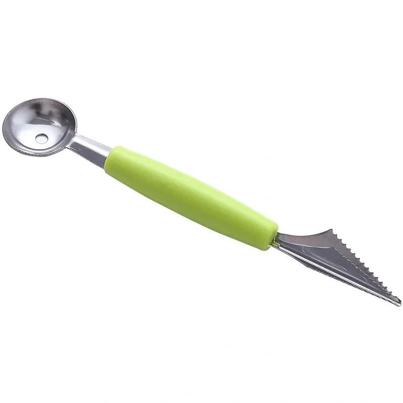 

Ложка для фруктов из нержавеющей стали Нож для резки фруктов Инструмент для фруктового ассорти