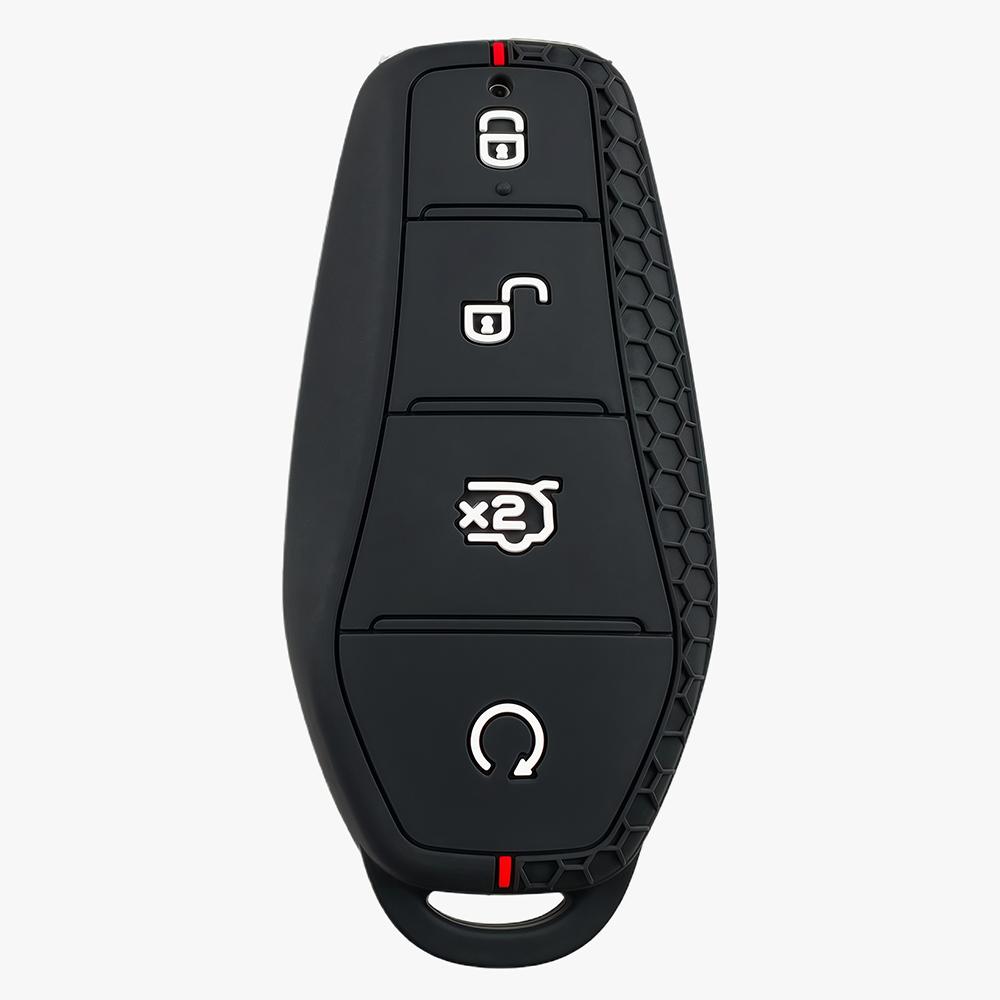 Silicone Car Remote Key Case Remote Key Fob Shell For Byd Atto 3 Han Ev Dolphin Song Pro Max Tang Dm Yuan Dolphin E2 Qin Plus