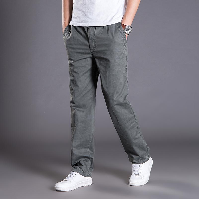 Men's Plus Size Straight Leg Loose Overalls - Wear-Resistant, Casual, Outdoor Sports Pants