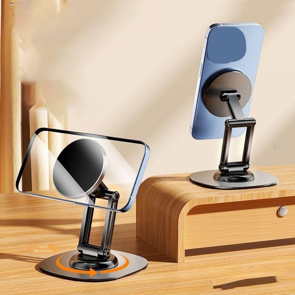 Adjustable Desktop Phone Holder 360 Rotation Desk Lazy Holder Universal Phone Stand  Office Setup