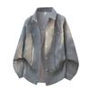 Men's Tie-Dye Oversized Button Down Shirt - Casual Loose Fit Shacket