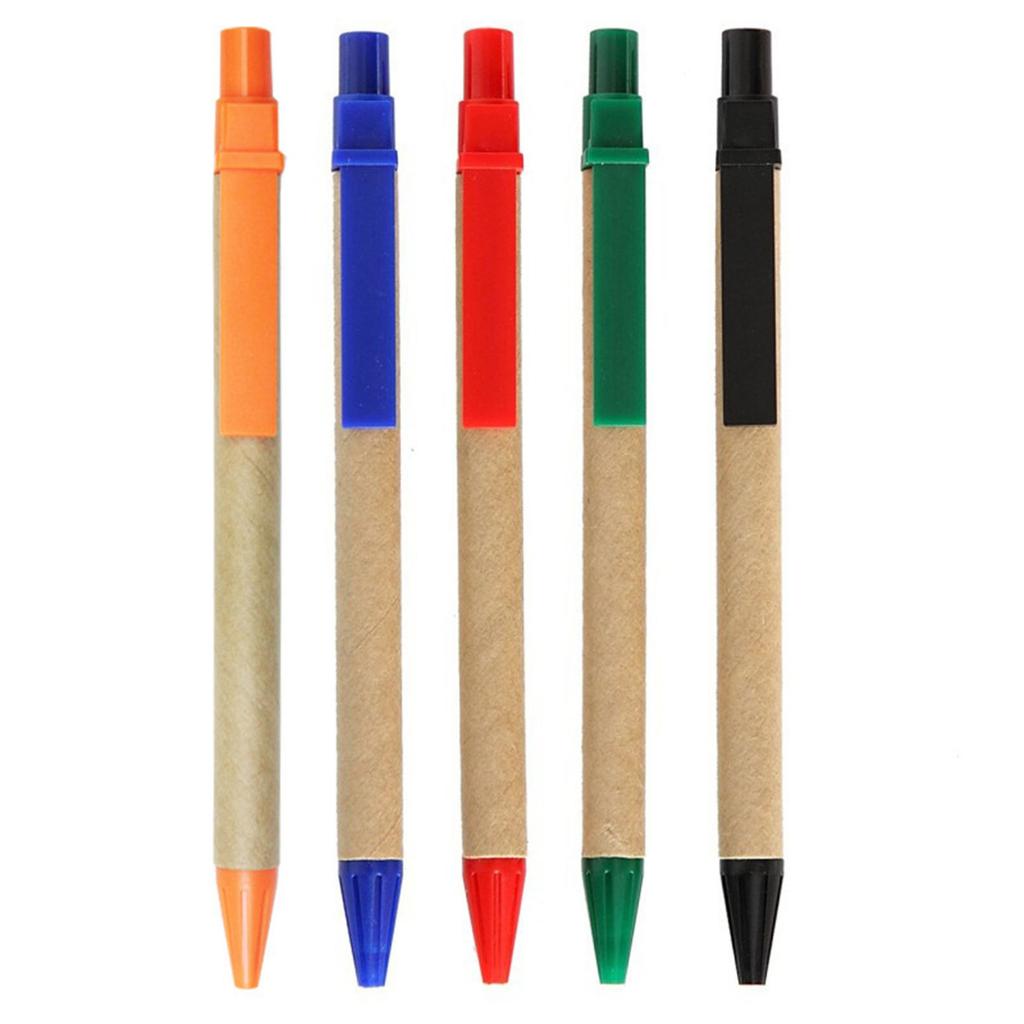 10Pcs Retractable Ballpoint Pen Blue Ink Refillable Writing Pen Write Smoothly Office Writing Supplies for Women