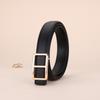 Leather Belt Ladies Casual Business Simple Belt Decorated Jeans Belt Haute Couture