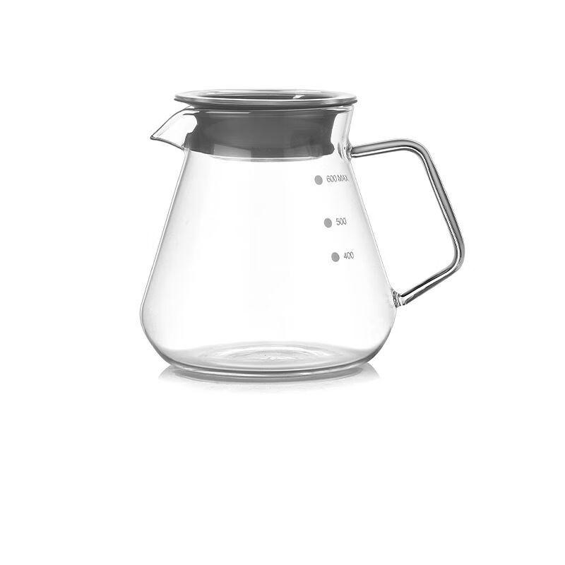 LISM 600 мл Стеклянный кофейник для колд брю с фильтром