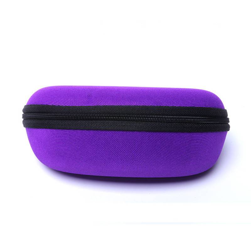 Glasses Case Eva Zipper Travel Organizer With Hook For Leisure And Outdoor Use