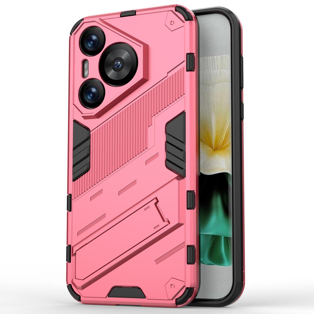 For Huawei Pura 70 Kickstand Case PC+TPU Dual Layer Protection Phone Cover