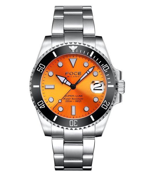 [FOCE] FOCE 200m Water-Resistant Diver Watch FM7606M-OR FREE