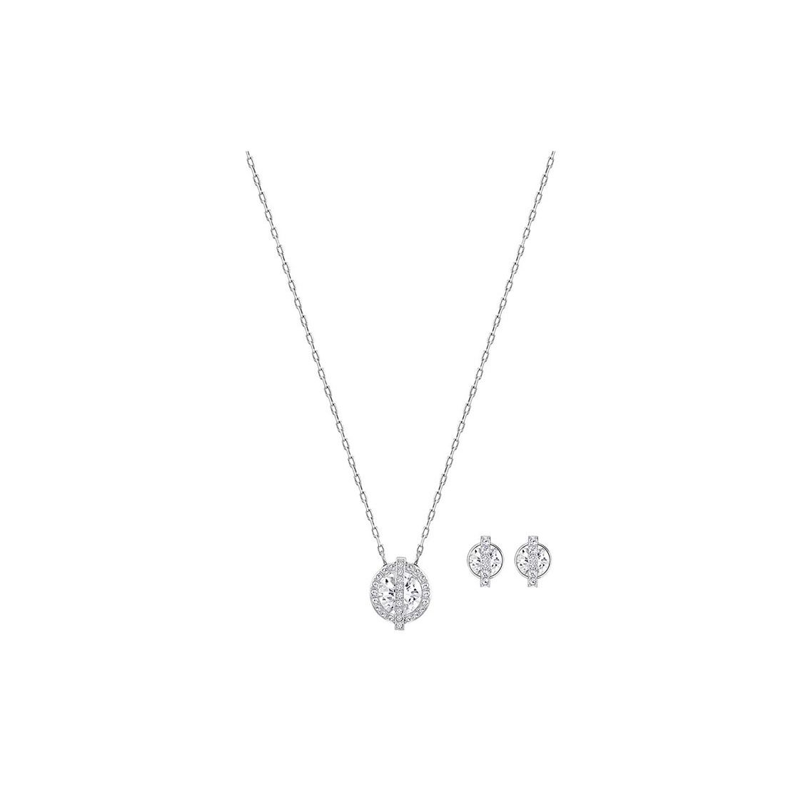 

Swarovski Favour Set Shimmering Galaxy Dazzling Planets Crystal Necklace Women necklace 5226391 Box (Random Color)