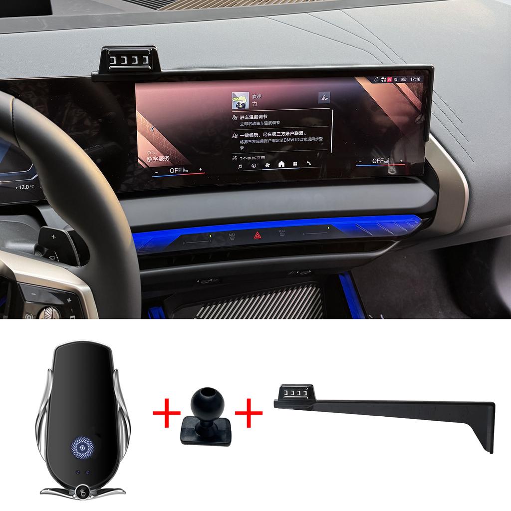for BMW X3 2025 2026 2027 Phone Holder Screen Fixed Navigation Bracket Base Wireless Charging