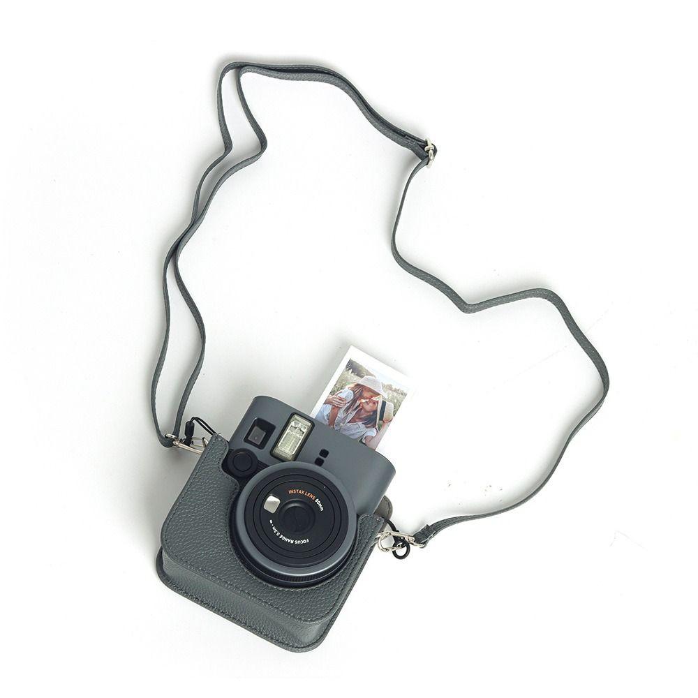 Anti Scratch Protective Cover PU Leather Storage Bag for Fujifilm Instax Mini 41 Travel
