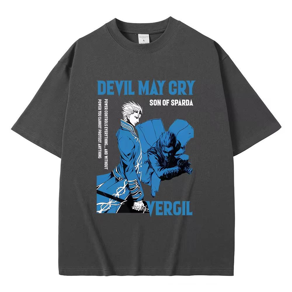Game Enthusiast Vergil Tshirt Cool and Trendy Outfit Personalized Men Women Tshirt Fan Gift Highquality Daily Pure Cotton Top