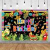 Mexican Fiesta Themed Happy Birthday Backdrop Mexico Cinco De Mayo Party Decorations Carnival Supplies Photo Booth Background1