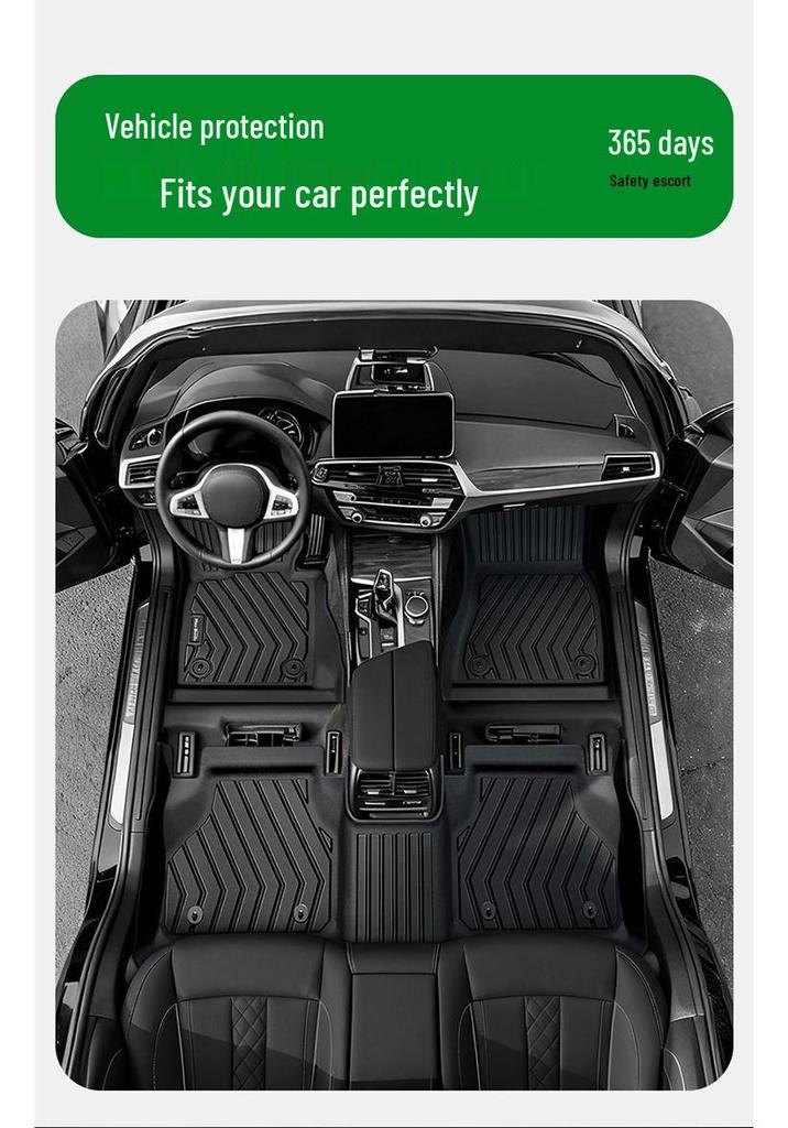 Car TPE Floor Mats for Hongqi Models: 25, H5, HS5, EQM5, HS3 PHEV, H6, HS7, H9