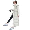 Women's Long Loose Korean Style Down Cotton Coat - Winter 2025 Collection