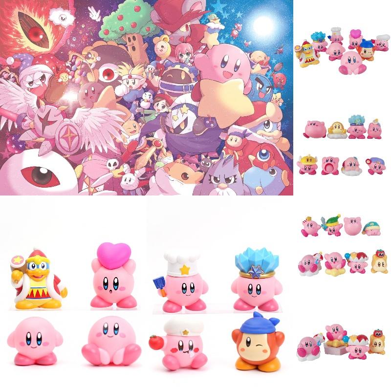 Cute Kirby Pvc Figure Perfect Gift For Gamers And Anime Fans 5-7cm High