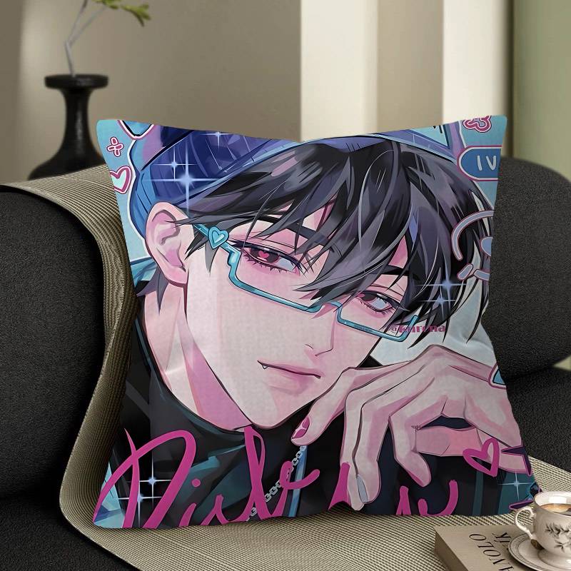 

Anime Alien Stage Ivan Till Pillow Gift Home Office Decoration Pillow Bedroom Sofa Car Cushion CoverPillow Case 12x12Inch