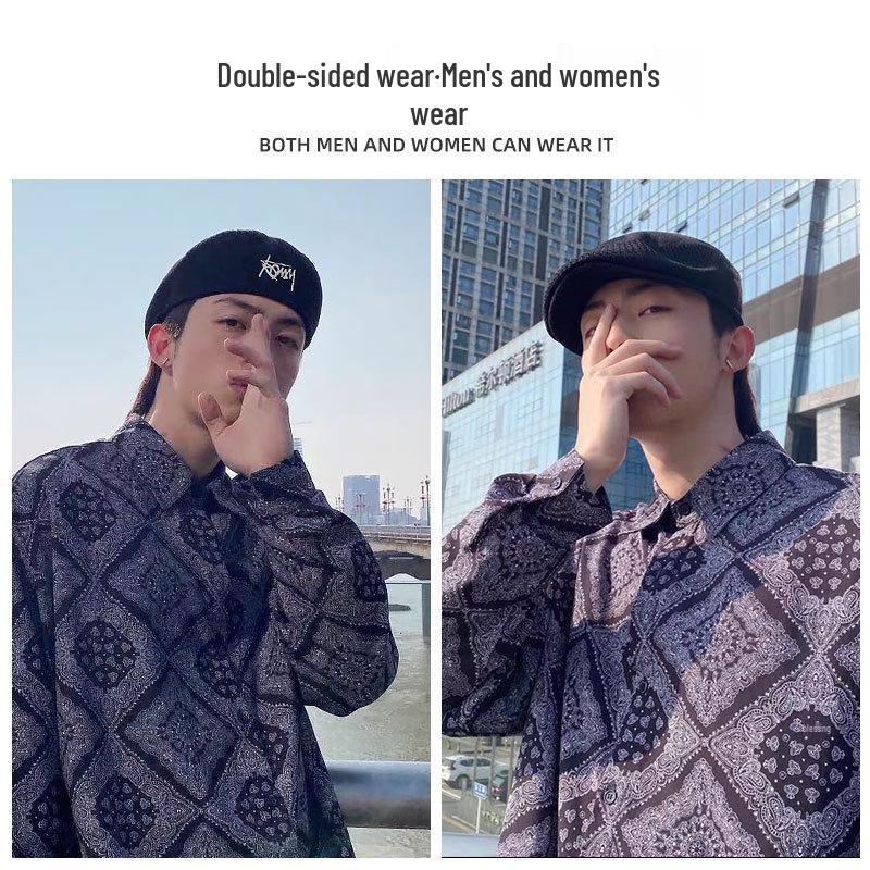 Men's & Women's Summer Beret Hat - Duckbill Cap, Painter Style, Large Head Fit, Inspired by Wang Jiaer