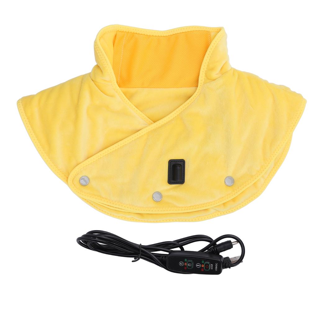 Heating Pad for Shoulder Neck 3 Levels Settings Adjustable Timer 3 Zone Heating Carbon Fiber