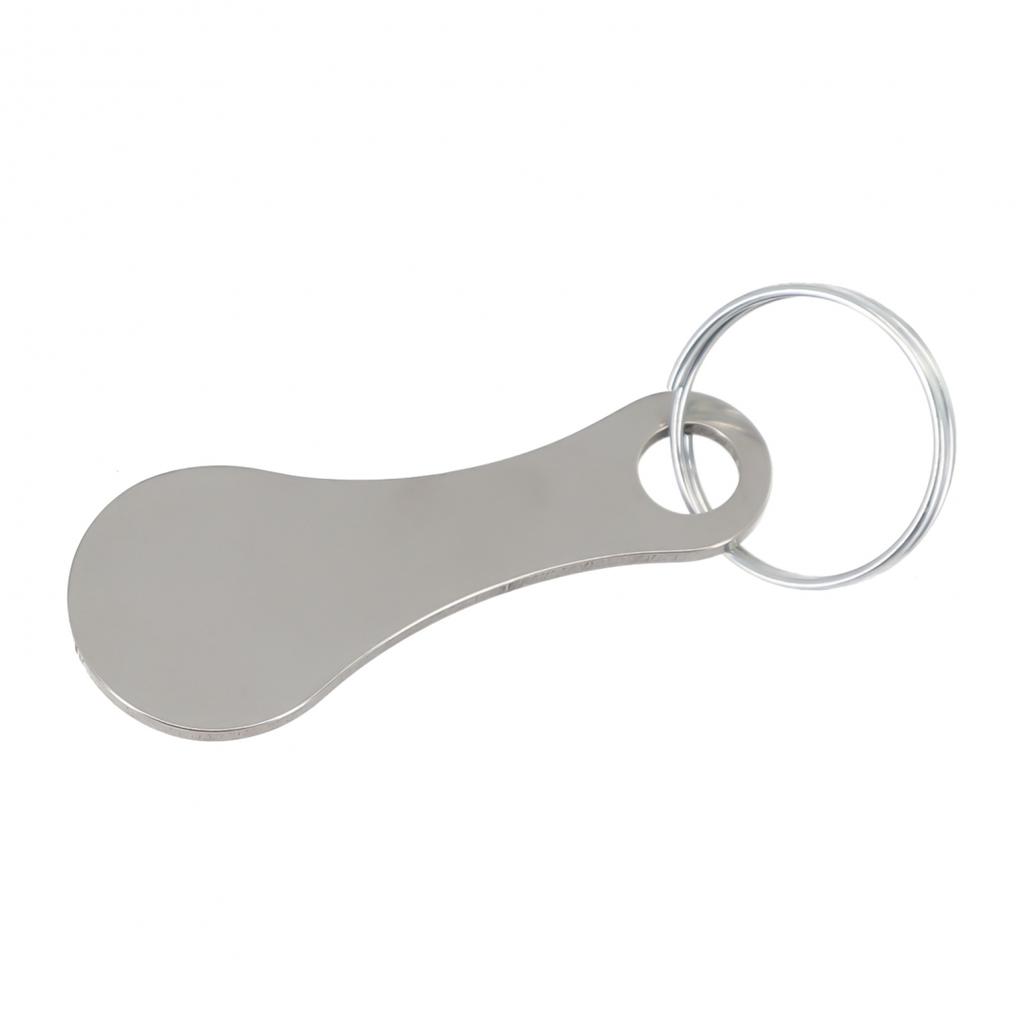 Car Accessories Shopping Trolley Key Ring Coin Unlocker