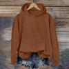 2025 Women's Bestseller Hooded Sweatshirt, No Drawstring or Pockets, Round Neck, Sizes S-5XL