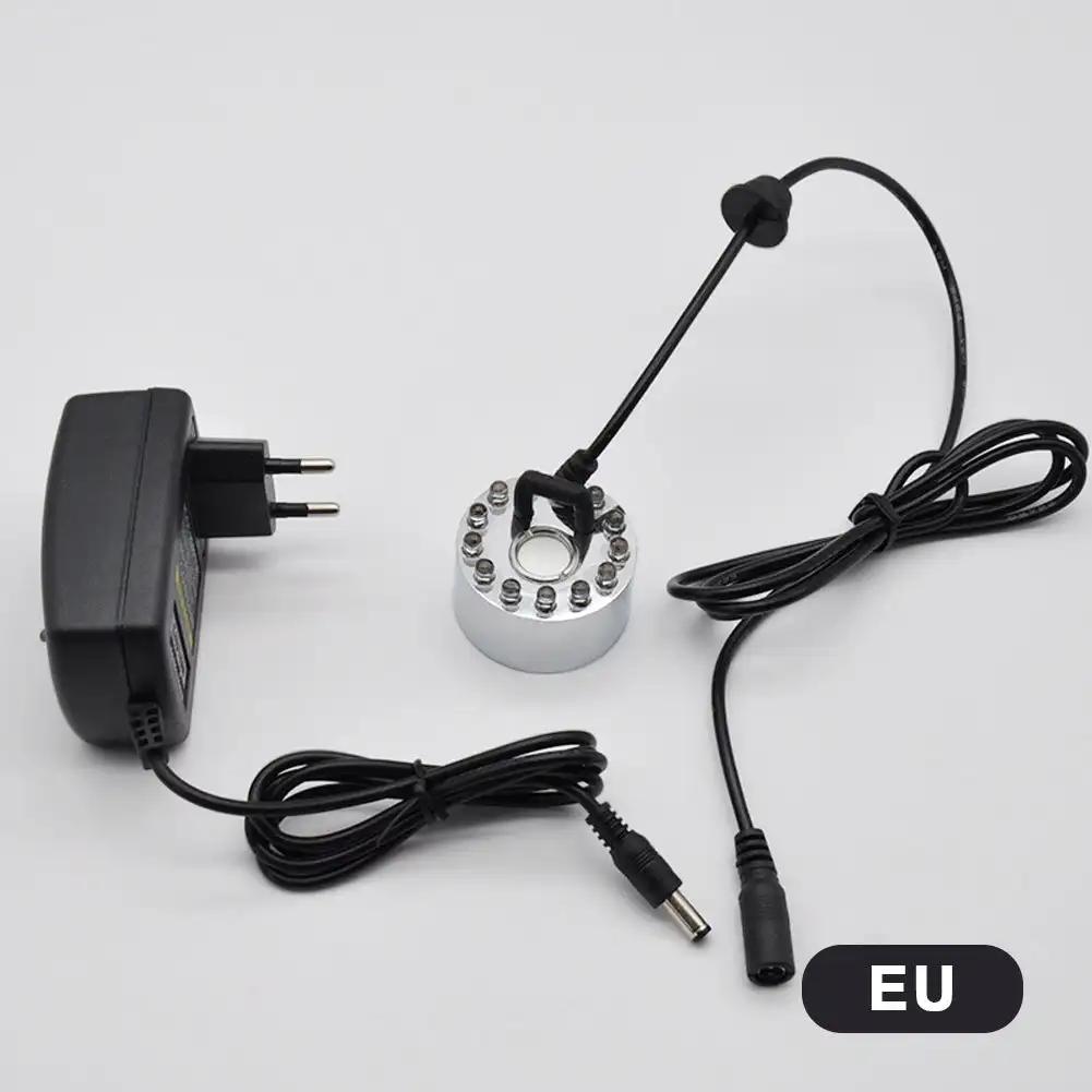 Halloween LED Water Fountain Pond Fogger Mini Mist Maker Fogger Pond Garden Nebulizer For Halloween Christmas Party Decoration