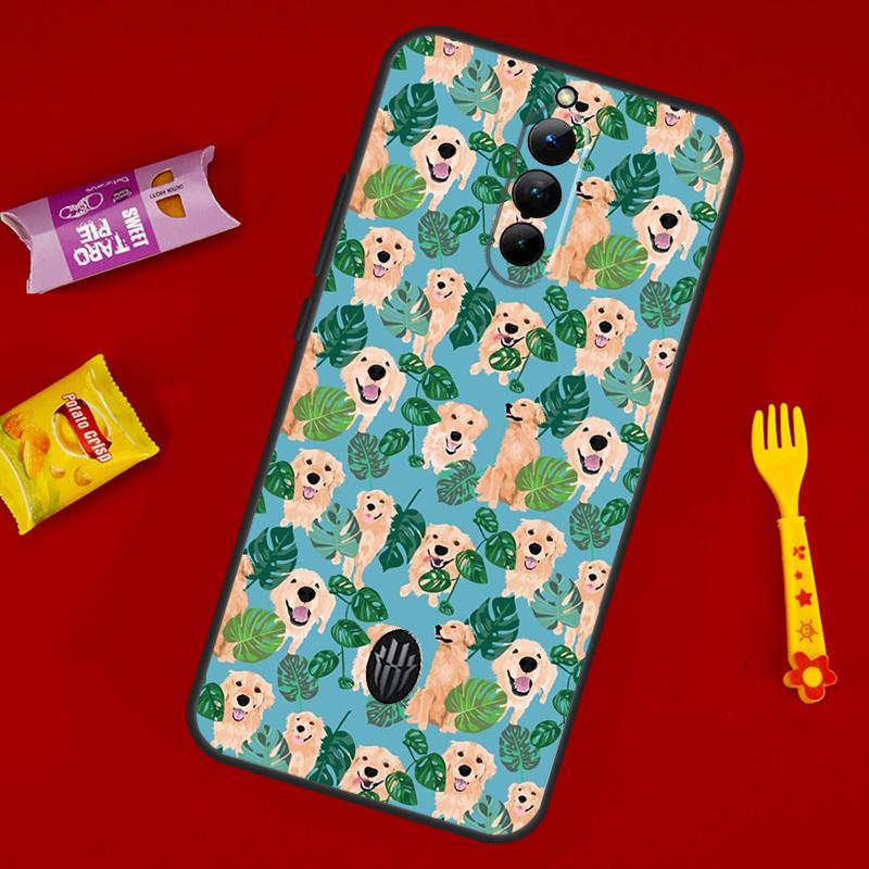 Golden Retriever Dog Case For ZTE Nubia Red Magic 10 Air 6 6S 7S For Red Magic 11 10 9 8 8S 9S 10S Pro Plus Cover