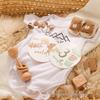 Little Bear Milestone Cards: 1-12 Months & Hundred Days Commemorative Photo Props
