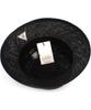 Yunibeosyeolkemiseuteuli Bau Bowl Black Panama Hat Summer Fedora