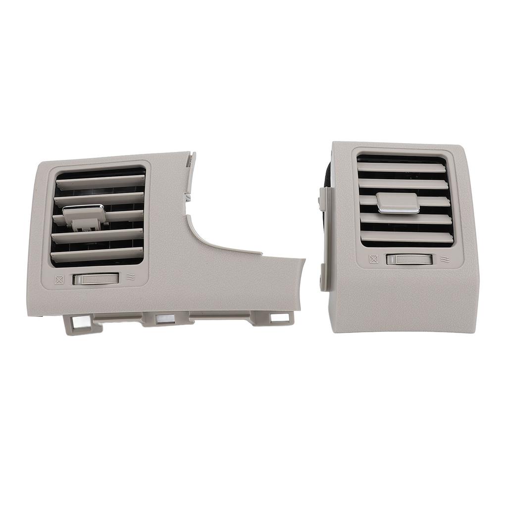 2Pcs Dashboard Air Conditioning Vent Outlet Left Hand Drive Driver Passenger Side Enhanced Airflow