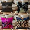 Itzy Girls Group Album Pillow Case Anti-Dustmite Pillowcase Invisible Zipper Silky Short Plush Sofa Cushion Cover