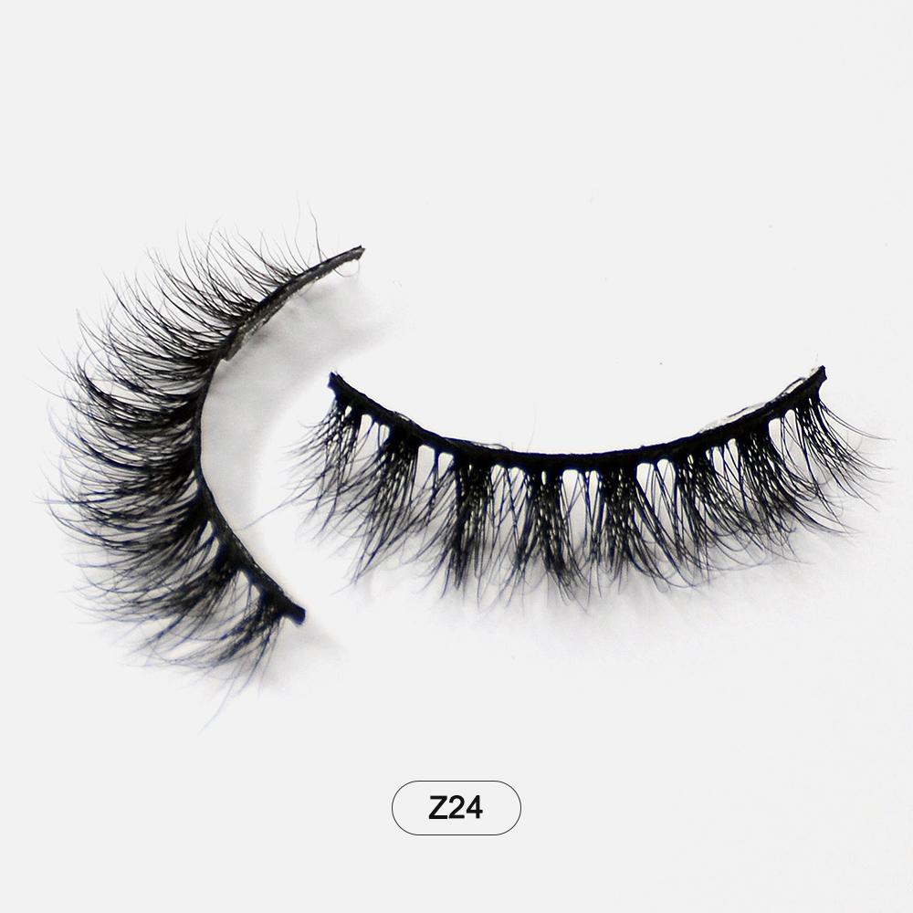 Dropshiping Makeup Mink Lashes Fluffy Soft Full Fake Eyelashes Natural False Eyelashes Wispy Lash Extension