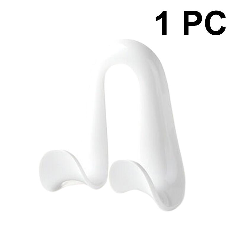 3/2/1Pcs Bag Hanger Hook Double Hooks Space-Saving Clothes Hats Scarf Handbag Storage Rack Wardrobe Backpack Hook