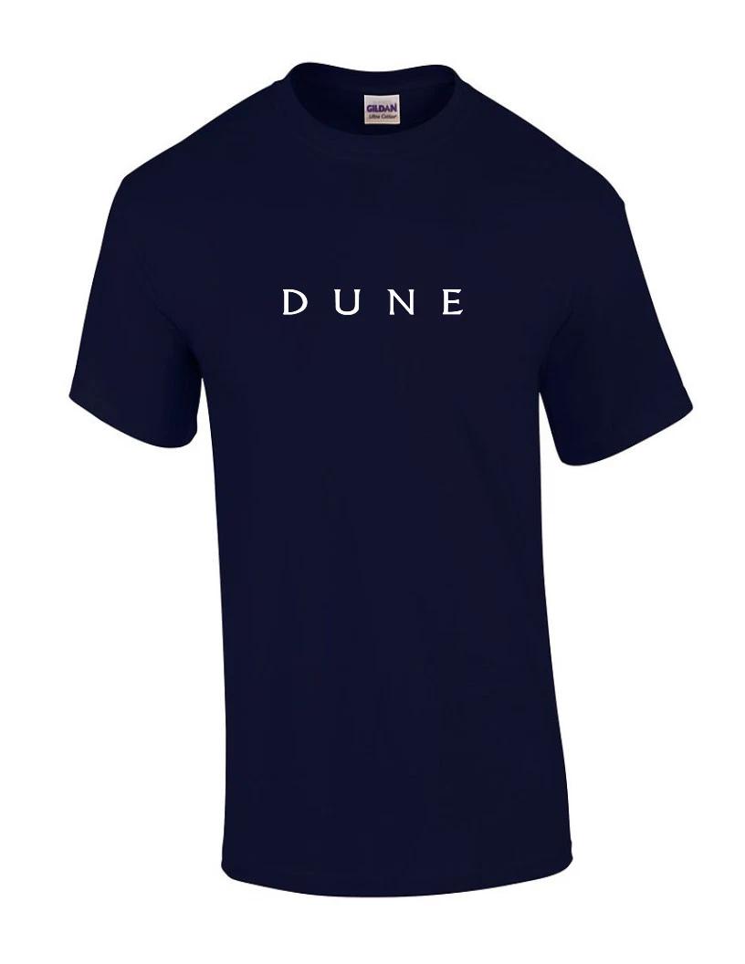 

DUNE T-Shirt COOL SCI FI BOOK 80s Movie GEEK Navy Blue Cotton TEE Shirt S-5XL XL