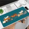 Cat Parade Xl Gaming Mouse Pad Nonslip Rubber Base Stitched Edge Waterproof Desk Mat For Pc Laptop Gamer Office Computer Accessories C927173