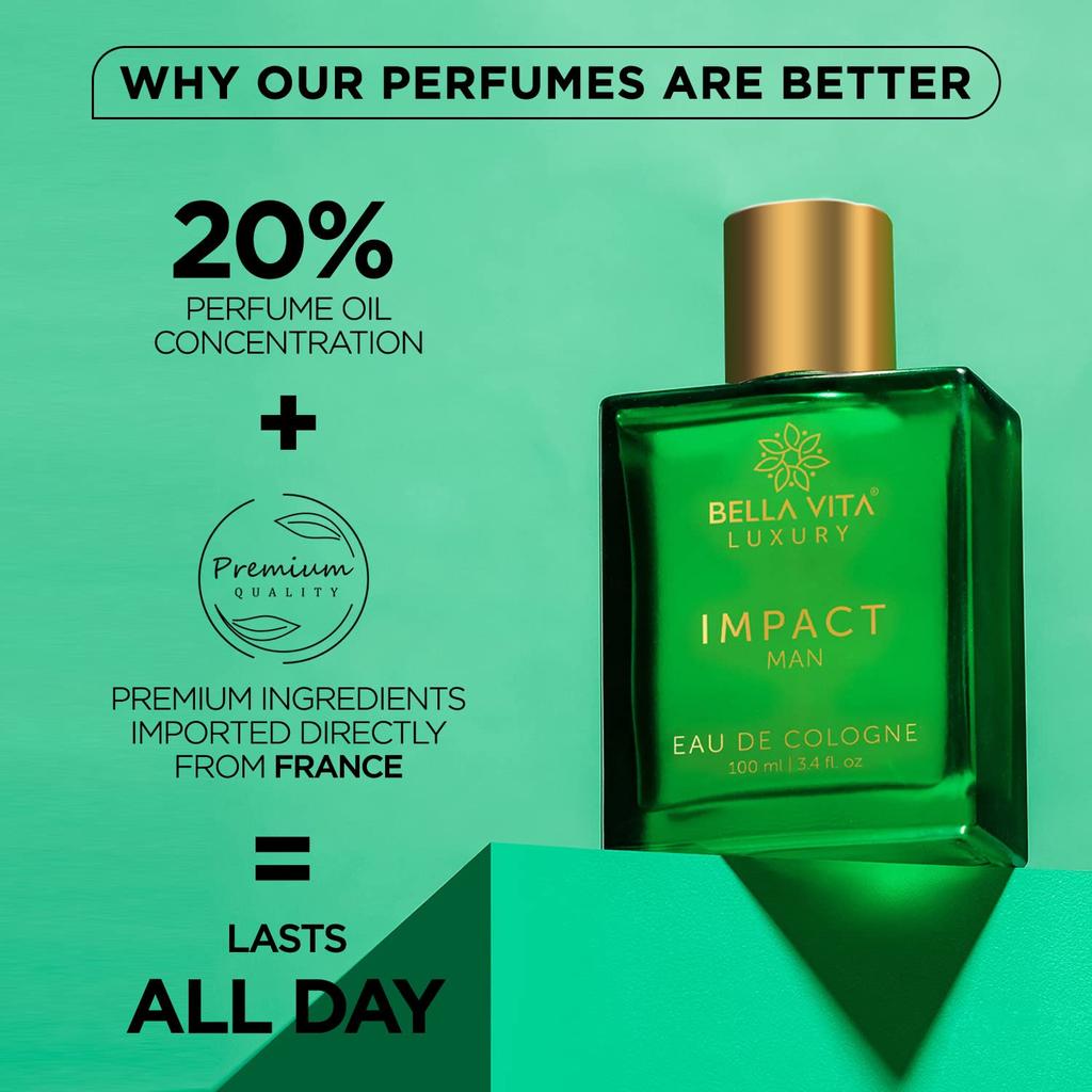 Bella Vita Luxus IMPACT MAN Eau De Cologne Parfüm
