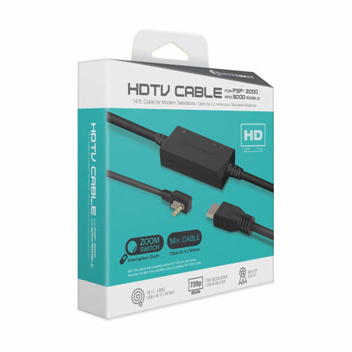 HYPERKIN HDMI Conversion Cable for PSP? 2000 & 3000 HDTV CABLE For PSP? 2000 & 3000 / Evolve Your Game Screen Just by Connecting the Console and TV! N
