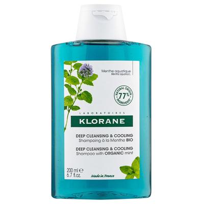 Klorane Aquamint Deep Cleansing & Cooling Shampoo, 200ml, 1 Pc.