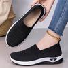 Women's Woven Breathable Shoes Arch Support Diabetes Foam Shoes Walking Anti-Slip Sports Shoes Indoor Outdoor Casual Athletic Work Sneakers for Women