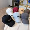 Knock Small Fresh Color Scheme In Alphabet Baseball Cap Female Daily Versatile Sunshade Student Couple Peaked Cap Male Tide