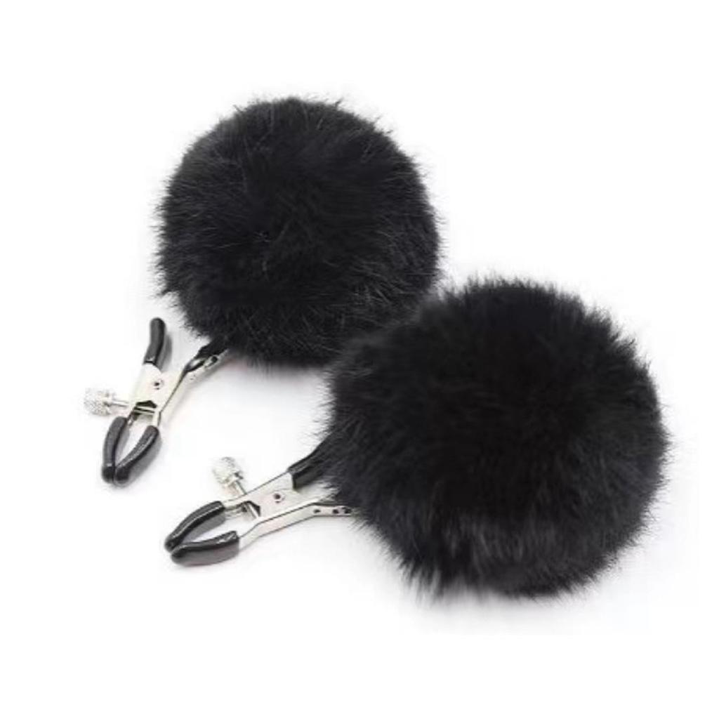 Damen Brustwarzen- und Schamlippenklemmen - SM-Glocken Erwachsenenspielzeug für Paare