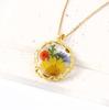 Collana Floreale in Resina Leggera Catena Regolabile per la Clavicola per Pelli Sensibili Accessorio Gioiello da Indossare Ogni Giorno