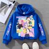 KPop Demon Hunter Cute Printed Girls' Hoodie Children's Autumn and Winter Casual Fashion Warm Pullover Sweatshirt