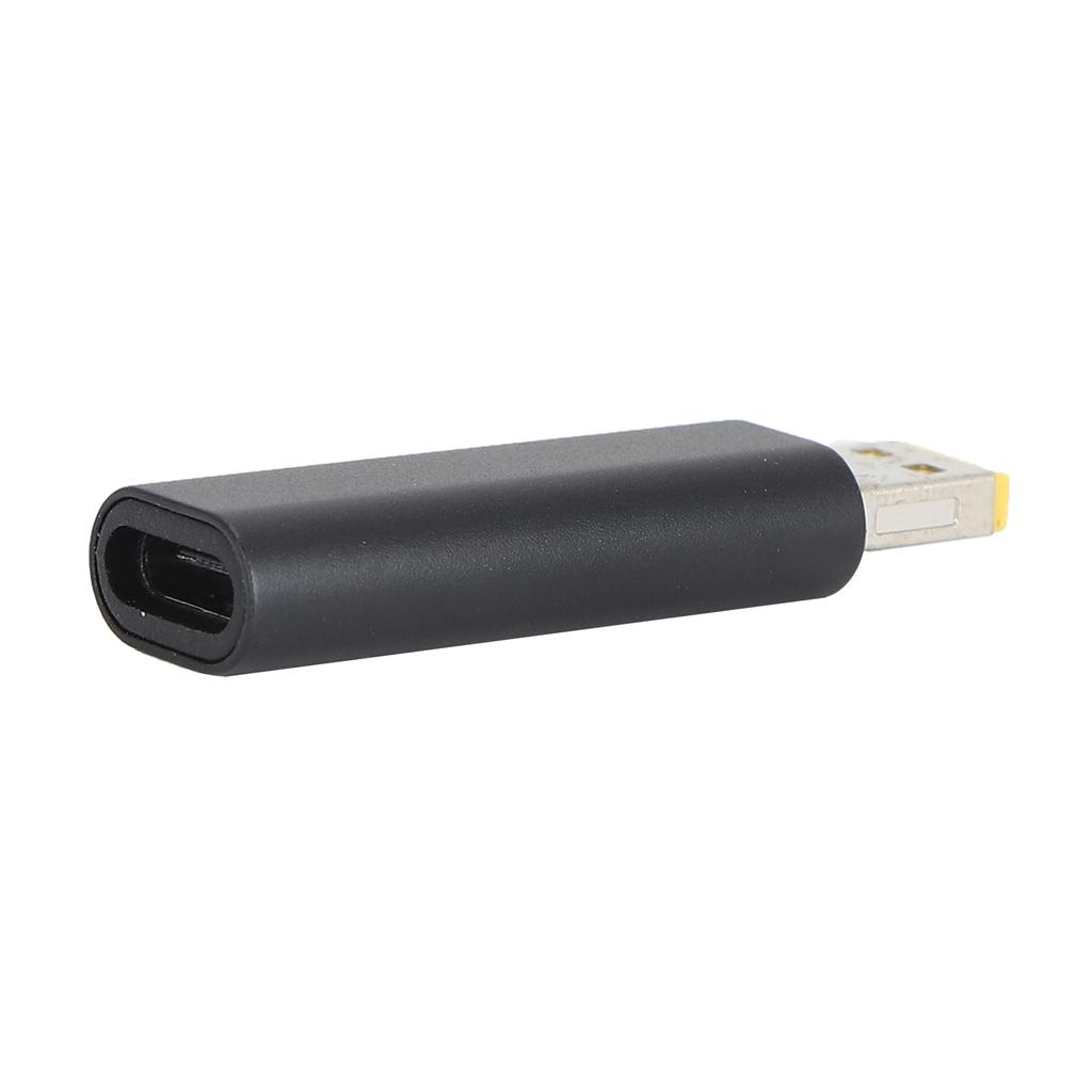 Adapter TypeC Female To Small Tetragonum Mouth Male Straight Converter for Lenovo Laptop PD Charging 12V